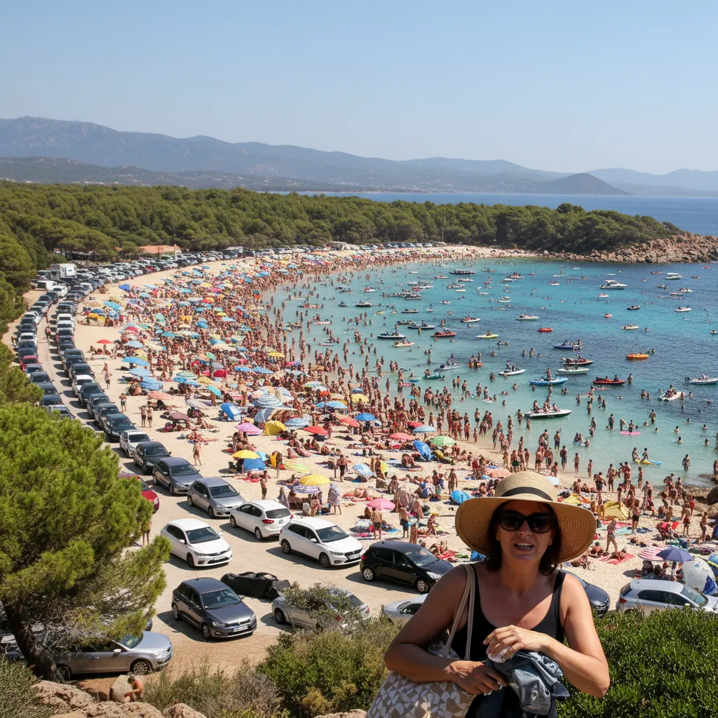 endroits eviter corse - Les plages victimes de leur succès : quand le paradis devient piège touristique